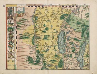 Philipp Apian - Bavarian Maps of 1568 by Philipp Apian